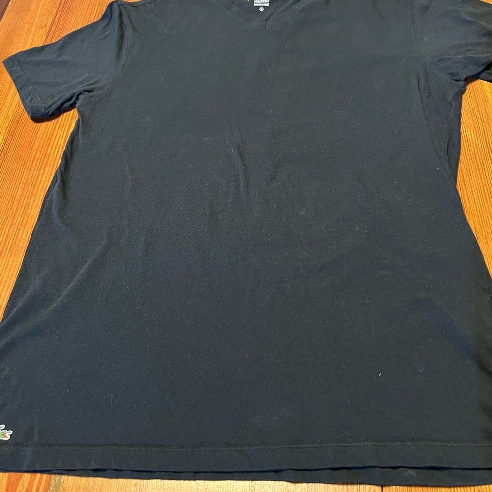 Lacoste Underwear Black‎ Short Sleeve T- Shirt - Picture 3 of 5
